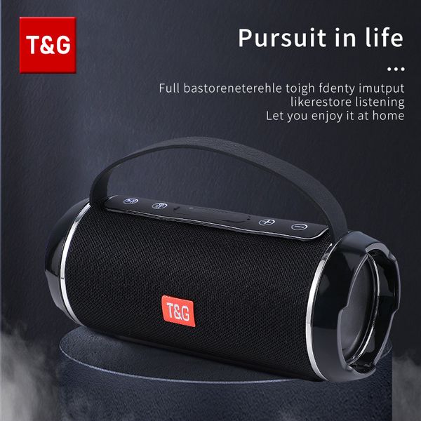 Image of TG116C Bluetooth Wireless Powerful Portable Bluetooth Speakers Box Outdoor Speaker Subwoofer Music Center Boom Box With Radio