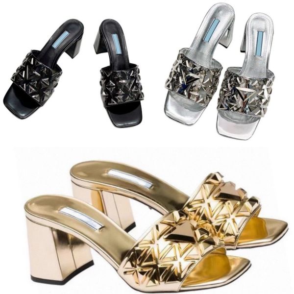 summer slippers patent leather slides fashion women's designer shoes triangle logo beach shoes chunky heel sandals laser color shoes ou, Black
summer slippers patent leather slides fashion women's designer shoes triangle logo beach shoes chunky heel sandals laser color shoes ou, Black
