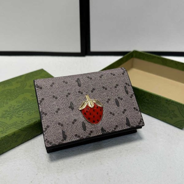 wallet designer purse women wallet wallets leather for men new fashionable and versatile classic double letter pattern strawberry purse, Red;black
wallet designer purse women wallet wallets leather for men new fashionable and versatile classic double letter pattern strawberry purse, Red;black