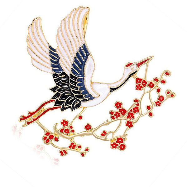 retro animal flower crane brooches chinese style corsage pins women bird animal party brooch pins gift, Gray
retro animal flower crane brooches chinese style corsage pins women bird animal party brooch pins gift, Gray