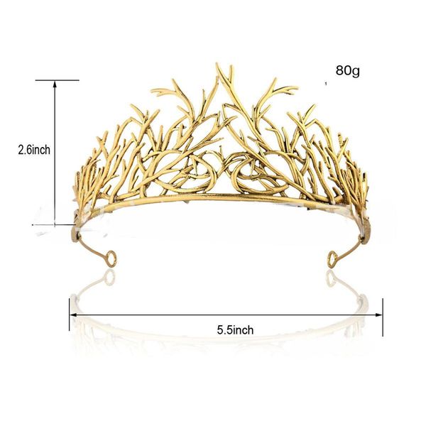 ts-0307 vintage metal branch crown european and american halloween witch headwear crown fairy tale princess leaf headwear pgraphy shooting h, Silver
ts-0307 vintage metal branch crown european and american halloween witch headwear crown fairy tale princess leaf headwear pgraphy shooting h, Silver
