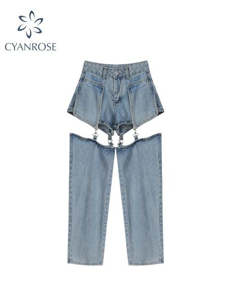 jeans streetwear jeans woman high waist vintage fashion patchwork denim pants female 2022 summer new harajuku loose wide leg trousers, Blue
jeans streetwear jeans woman high waist vintage fashion patchwork denim pants female 2022 summer new harajuku loose wide leg trousers, Blue