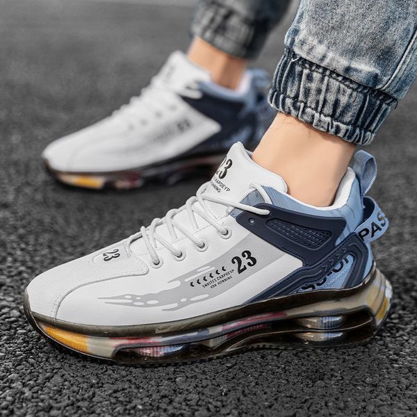 trendy running shoes fashion men sneakers breathable mesh footwear jogging sports shoes men big size outdoor casual shoes, Black
trendy running shoes fashion men sneakers breathable mesh footwear jogging sports shoes men big size outdoor casual shoes, Black