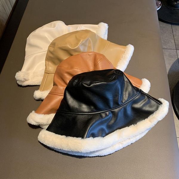 wide brim hats bucket hats winter bucket hats women pu leather thick warm fisherman cap imitation rabbit fur windproof panama hat fashion ac, Blue;gray
wide brim hats bucket hats winter bucket hats women pu leather thick warm fisherman cap imitation rabbit fur windproof panama hat fashion ac, Blue;gray
