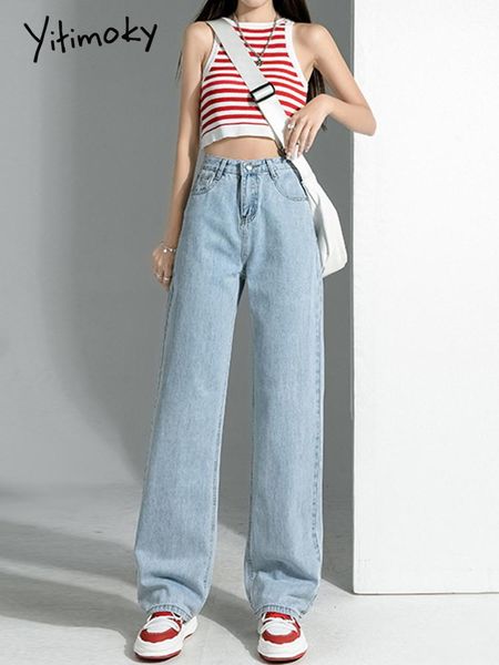 jeans yitimoky baggy jeans women high waist loose vintage straight leg femme pants 2022 fashion casual mom streetwear female trouser, Blue
jeans yitimoky baggy jeans women high waist loose vintage straight leg femme pants 2022 fashion casual mom streetwear female trouser, Blue