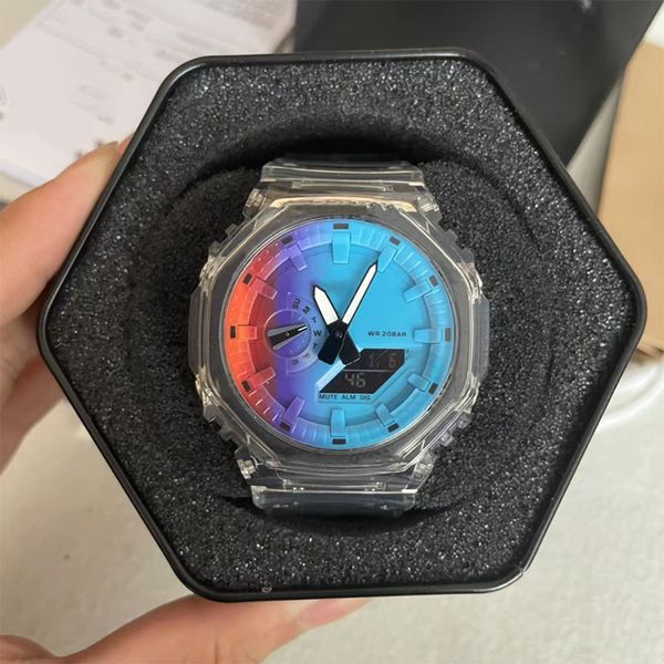 2023 iced out watch 26 colors waterproof men's sports quartz 2100 watch full feature led automatic hand raise light world time oak coll, Slivery;brown
2023 iced out watch 26 colors waterproof men's sports quartz 2100 watch full feature led automatic hand raise light world time oak coll, Slivery;brown