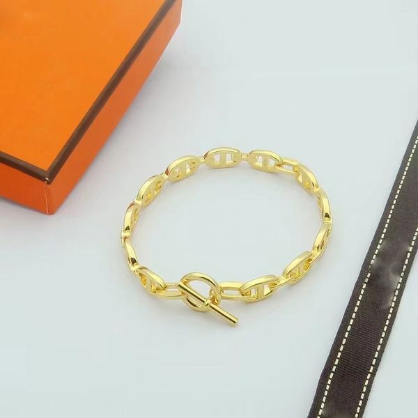 donia luxury bangle exaggerated pig nose smooth titanium steel european and american fashion designer bracelet with box., Black
donia luxury bangle exaggerated pig nose smooth titanium steel european and american fashion designer bracelet with box., Black