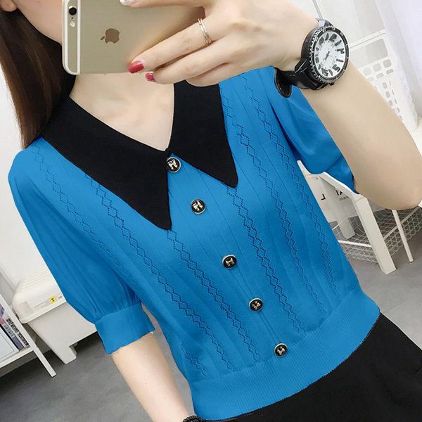 dress fashion peter pan collar spliced hollow out button oversized shirt summer new casual loose commute female clothing blouse, White
dress fashion peter pan collar spliced hollow out button oversized shirt summer new casual loose commute female clothing blouse, White