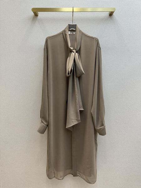 runway dresses 2023 european luxury designer designs spring/summer desert breathable tie long shirt, Black
runway dresses 2023 european luxury designer designs spring/summer desert breathable tie long shirt, Black