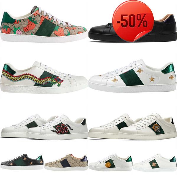 designer casual shoes ace sneakers bee snake leather embroidered black men tiger chaussures interlocking white shoe walking sports platform
designer casual shoes ace sneakers bee snake leather embroidered black men tiger chaussures interlocking white shoe walking sports platform