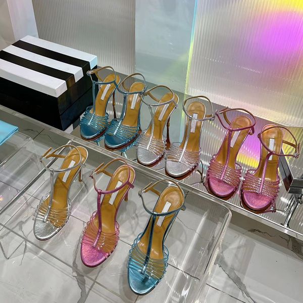 designer pure color round head high heel sandals womens luxury 100% leather silver/pink/blue open toe crystal sandal ladys fashion strappy s, Black
designer pure color round head high heel sandals womens luxury 100% leather silver/pink/blue open toe crystal sandal ladys fashion strappy s, Black