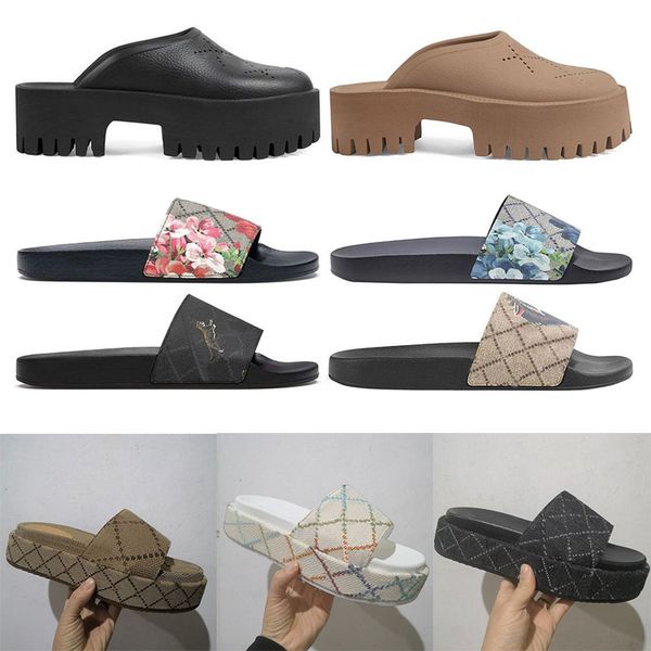 fashion designer sandals women platforms floral brocade slippers flats rubber platform multi mens womens loafers casual slides, Black
fashion designer sandals women platforms floral brocade slippers flats rubber platform multi mens womens loafers casual slides, Black