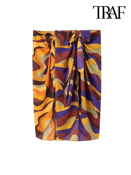 dresses traf women fashion front knot printed midi skirt vintage high waist pareostyle female skirts mujer, White;black
dresses traf women fashion front knot printed midi skirt vintage high waist pareostyle female skirts mujer, White;black