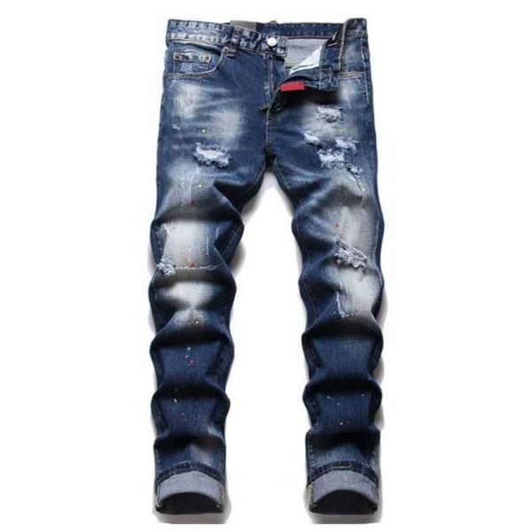 luxury elastic d2 slim dsq fashion american dsquare designer men's fit jeans embroidery pants european swing and paint clothing us size, Blue
luxury elastic d2 slim dsq fashion american dsquare designer men's fit jeans embroidery pants european swing and paint clothing us size, Blue
