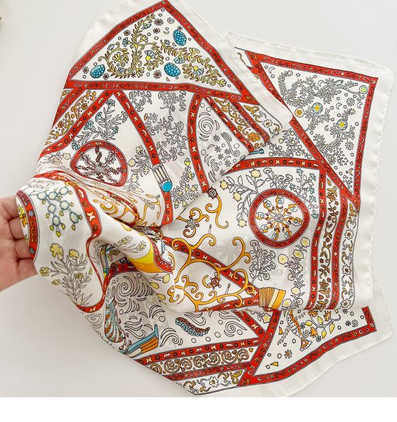 fashion color matching printed scarf women silk satin hijab scarf luxury square shawl headband bandanas turban for head 70cm, Blue;gray
fashion color matching printed scarf women silk satin hijab scarf luxury square shawl headband bandanas turban for head 70cm, Blue;gray