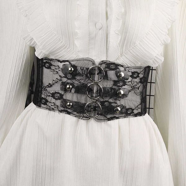 other fashion accessories transparent lace elastic girdle women elegant luxury design dress decorative waistband goth korean fashion corset, Silver
other fashion accessories transparent lace elastic girdle women elegant luxury design dress decorative waistband goth korean fashion corset, Silver