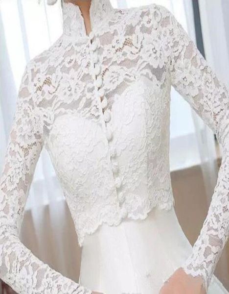 vintage new whiteivory wedding jacket bridal boleros long sleeve lace applique high neck custom made wraps jackets3415312, White
vintage new whiteivory wedding jacket bridal boleros long sleeve lace applique high neck custom made wraps jackets3415312, White