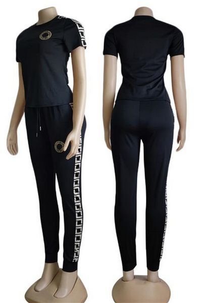 women's tracksuits short sleeve long pants women 2 piece set sportswear t-shirt trousers casual sweatershirt outfits clothing, Gray
women's tracksuits short sleeve long pants women 2 piece set sportswear t-shirt trousers casual sweatershirt outfits clothing, Gray