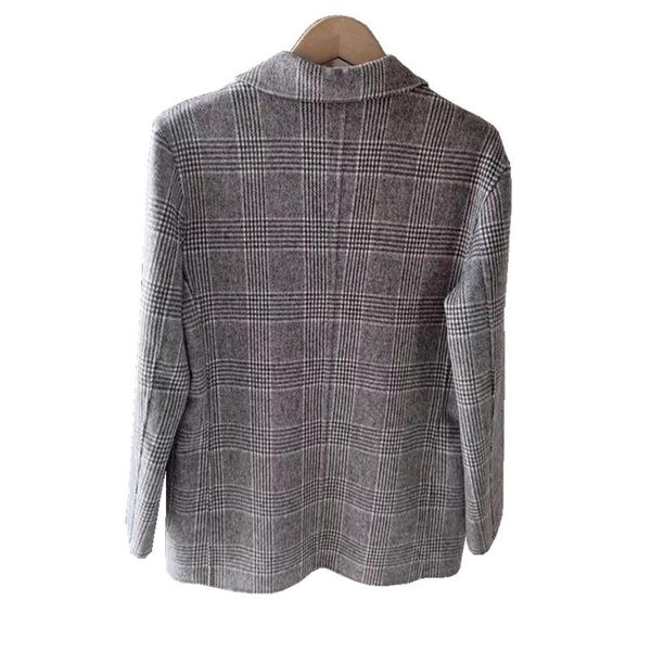 pants women blazer autumn winter notched plaid loose pocket wool high street chic stunning fashion new design trendy stylish office, White
pants women blazer autumn winter notched plaid loose pocket wool high street chic stunning fashion new design trendy stylish office, White