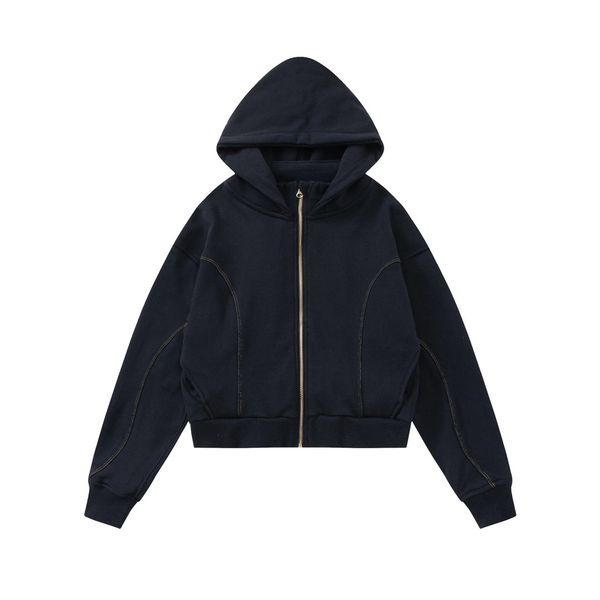 2023 new korean casual hooded sweater for womens spring and autumn versatile small short zipper cardigan coat, Black
2023 new korean casual hooded sweater for womens spring and autumn versatile small short zipper cardigan coat, Black