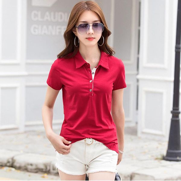 polos ggright 2022 new button cotton polo shirts women spring summer casual turndown collar polo female breathable, White
polos ggright 2022 new button cotton polo shirts women spring summer casual turndown collar polo female breathable, White