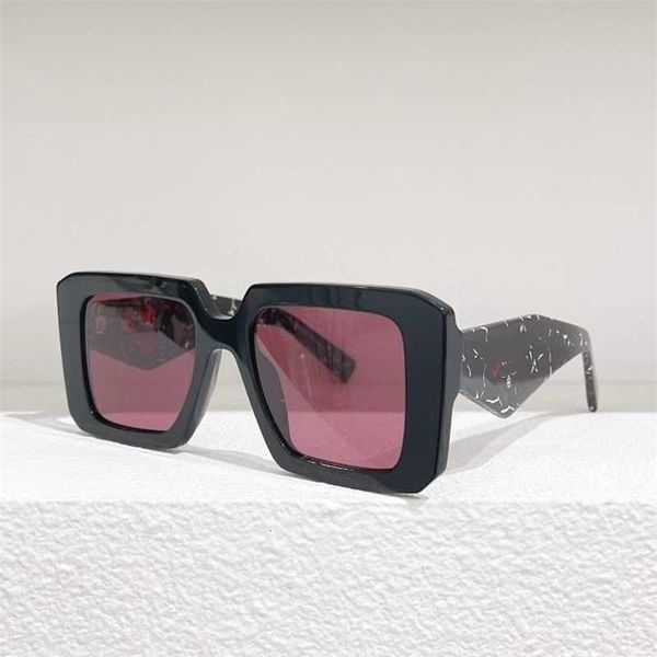 p's new net red the same personalized trend large frame sunglasses women's versatile sunglasses spr 23y-s, Black
p's new net red the same personalized trend large frame sunglasses women's versatile sunglasses spr 23y-s, Black
