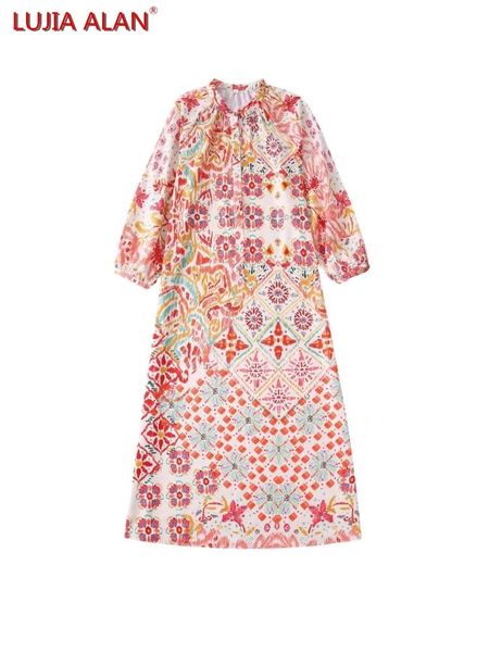 dresses women patchwork printing loose straight dress summer female raglan sleeve vestidos elegant streetwear lujia alan wd239, Black;gray
dresses women patchwork printing loose straight dress summer female raglan sleeve vestidos elegant streetwear lujia alan wd239, Black;gray
