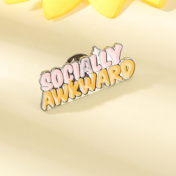 socially awkward brooch letter pin cute anime movies games hard enamel pins collect metal cartoon brooch backpack hat bag collar lapel badge, Blue
socially awkward brooch letter pin cute anime movies games hard enamel pins collect metal cartoon brooch backpack hat bag collar lapel badge, Blue