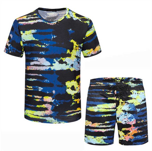 short vercace versage mens jogger tracksuit letters camouflage sleeves printing embroidery summer pullover fashion sportswear pants suits o-, Gray
short vercace versage mens jogger tracksuit letters camouflage sleeves printing embroidery summer pullover fashion sportswear pants suits o-, Gray