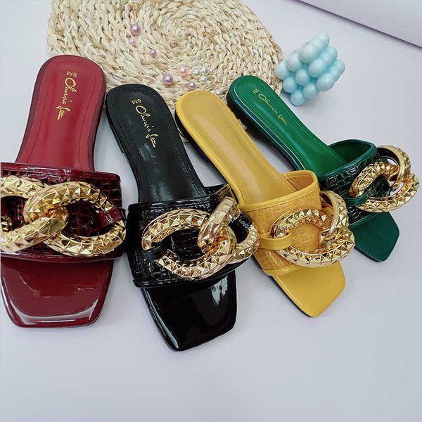 slippers women summer slippers shoes 2022 female flats with flip flops metal slides fashion outside sandals for ladies casual slippers j2305, Black
slippers women summer slippers shoes 2022 female flats with flip flops metal slides fashion outside sandals for ladies casual slippers j2305, Black