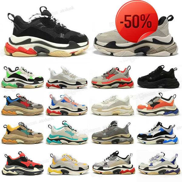 2021 triple s men women designer casual shoes platform sneakers black white grey red pink blue green light tan oreo mens trainers sports
2021 triple s men women designer casual shoes platform sneakers black white grey red pink blue green light tan oreo mens trainers sports