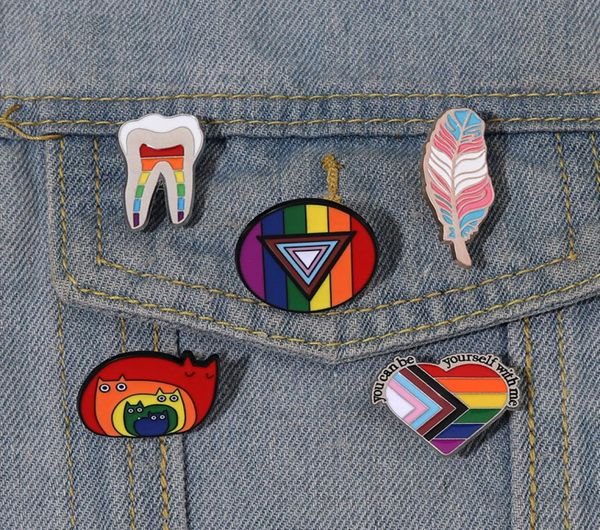 lgbt pride enamel pins custom rainbow book cats feather tooth heart shape brooches lapel badges jewelry gift for partner lover1372773, Blue
lgbt pride enamel pins custom rainbow book cats feather tooth heart shape brooches lapel badges jewelry gift for partner lover1372773, Blue