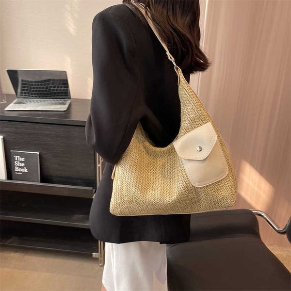 nxy straw weave handbags for women summer fashion trend tote bags large capacity lightweight shoulder females beach 230424
nxy straw weave handbags for women summer fashion trend tote bags large capacity lightweight shoulder females beach 230424
