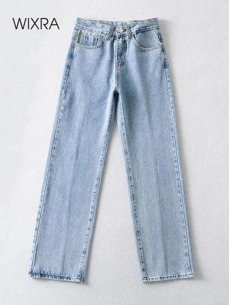 jeans wixra basic women jeans high waist straight pants female streetwear vintage blue casual buttons denim trousers
jeans wixra basic women jeans high waist straight pants female streetwear vintage blue casual buttons denim trousers