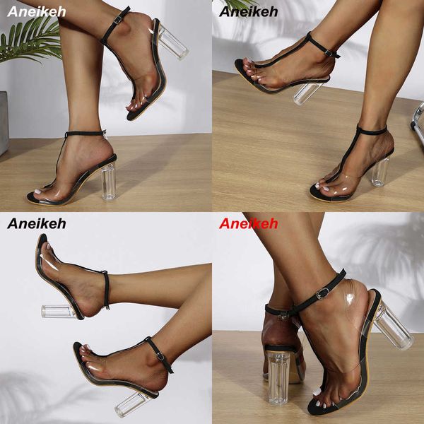 sandals summer new fashion pvc t-tied head peep toe sandals women ladies shoes transparent thin heel party elegant buckle strap 230316, Black
sandals summer new fashion pvc t-tied head peep toe sandals women ladies shoes transparent thin heel party elegant buckle strap 230316, Black