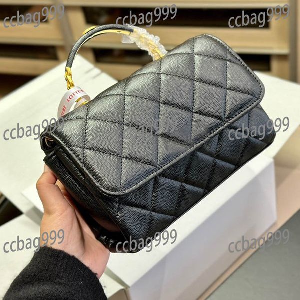 caviar women mini flap bag with handle leather quilted diamond lattice crossbody designer bags classic flap luxurys handbags large capacity
caviar women mini flap bag with handle leather quilted diamond lattice crossbody designer bags classic flap luxurys handbags large capacity