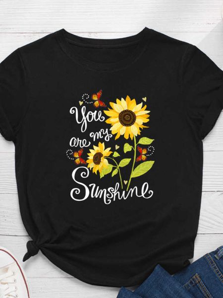 you are my sunshine sunflower print women t shirt short sleeve o neck loose women tshirt ladies tee shirt camisetas, White
you are my sunshine sunflower print women t shirt short sleeve o neck loose women tshirt ladies tee shirt camisetas, White