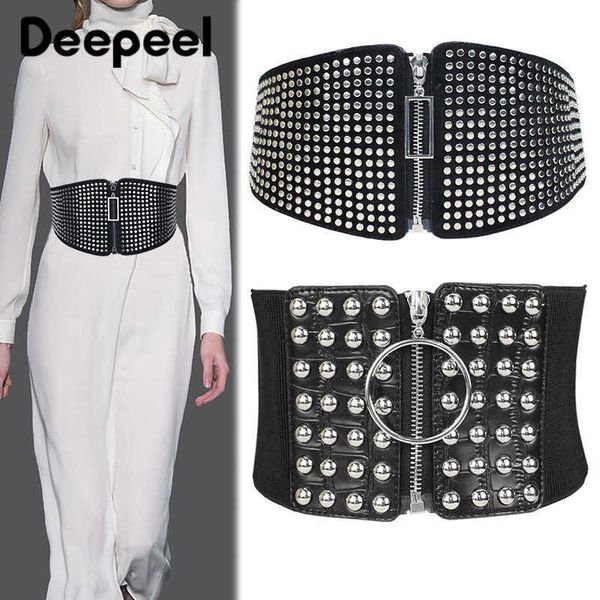 other fashion accessories 1pc deepeel 7080cm fashion punk vintage women's wide belt rivet decorative corset elastic waist female luxury, Silver
other fashion accessories 1pc deepeel 7080cm fashion punk vintage women's wide belt rivet decorative corset elastic waist female luxury, Silver