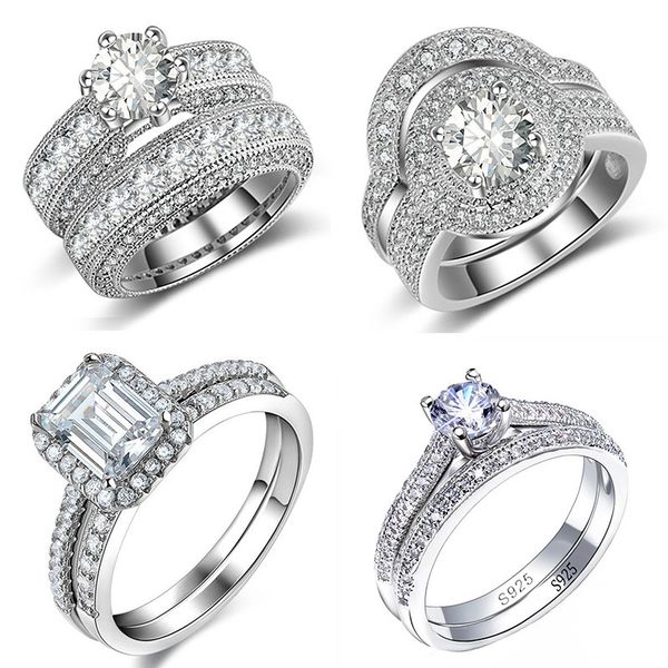 designer proposal diamond ring rhinestone zircon jewelry european american luxury round geometric ring set valentine's day gift, Golden;silver
designer proposal diamond ring rhinestone zircon jewelry european american luxury round geometric ring set valentine's day gift, Golden;silver
