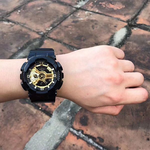 golden warrior original shock watch men sport wr200ar watches army military shocking waterproof watch all pointer work digital wristwatch 10, Slivery;brown
golden warrior original shock watch men sport wr200ar watches army military shocking waterproof watch all pointer work digital wristwatch 10, Slivery;brown