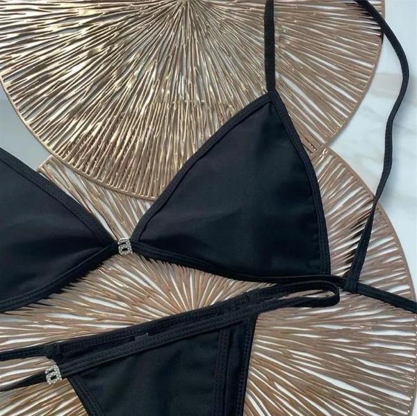 bikini set solid black color letter swimwears trendy metal chain bikini set summer beachwear with tags for qfwfw, White;black
bikini set solid black color letter swimwears trendy metal chain bikini set summer beachwear with tags for qfwfw, White;black