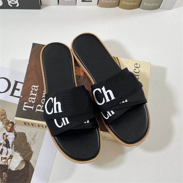2023 fashion slippers 23ss woody flat leather slide sandals khaki pearl beige white black pink designer slides beach summer womens flats sli
2023 fashion slippers 23ss woody flat leather slide sandals khaki pearl beige white black pink designer slides beach summer womens flats sli