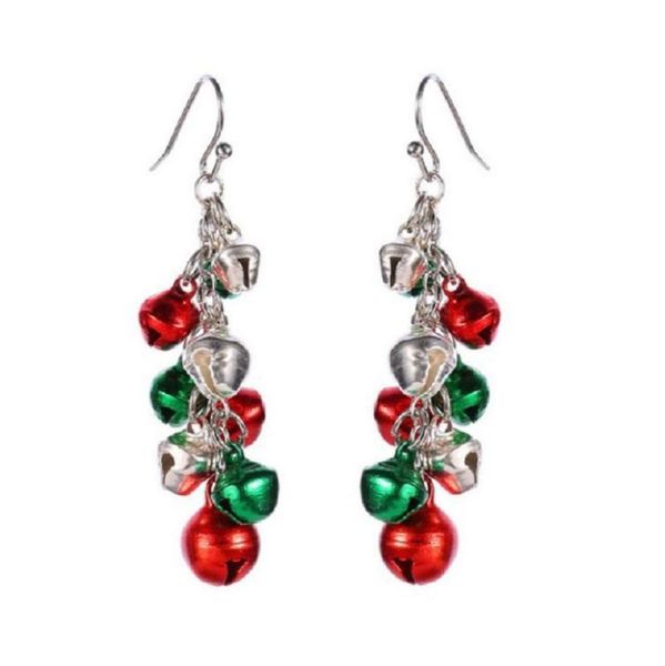 women christmas bells tassel earrings drop earrings jingle bell dangle earring christmas ball eardrop for girl cute jewelry xmas p4302068, Silver
women christmas bells tassel earrings drop earrings jingle bell dangle earring christmas ball eardrop for girl cute jewelry xmas p4302068, Silver