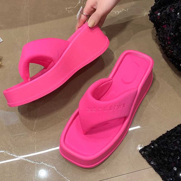 slippers wedges platform shoes women slippers cliptoe 2023 new summer flip flops beach outdoor slides dress ladies zapatillas sandals j23050, Black
slippers wedges platform shoes women slippers cliptoe 2023 new summer flip flops beach outdoor slides dress ladies zapatillas sandals j23050, Black