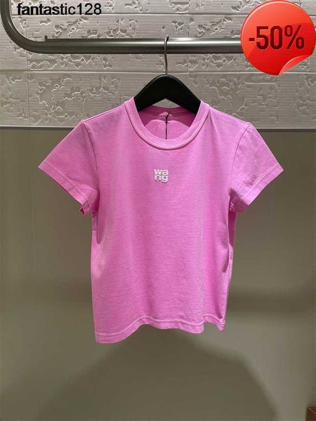 new aw king 2023 spring designer summer new women's cotton foam letter wang old short-sleeved t-shirt, White
new aw king 2023 spring designer summer new women's cotton foam letter wang old short-sleeved t-shirt, White