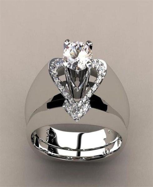 us size 412 sell drop luxury jewelry 925 sterling silver couple rings pave cz heart women wedding bridal ring for lo1481289, Slivery;golden
us size 412 sell drop luxury jewelry 925 sterling silver couple rings pave cz heart women wedding bridal ring for lo1481289, Slivery;golden