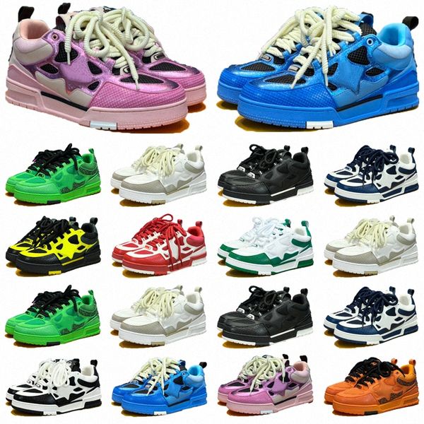 designer skate casual shoes men sneakers rubber platform trainers genuine leather sneaker multicolor lace-up skate shoes fashion basketball, Black
designer skate casual shoes men sneakers rubber platform trainers genuine leather sneaker multicolor lace-up skate shoes fashion basketball, Black