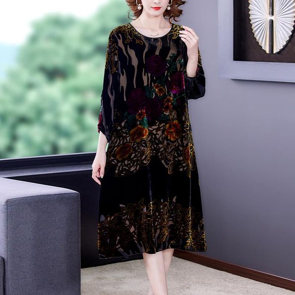 dresses black floral velvet elegant midi dress autumn winter korean vintage 5xl dresses 2022 new bodycon casual party evening vestidos, Black;gray
dresses black floral velvet elegant midi dress autumn winter korean vintage 5xl dresses 2022 new bodycon casual party evening vestidos, Black;gray