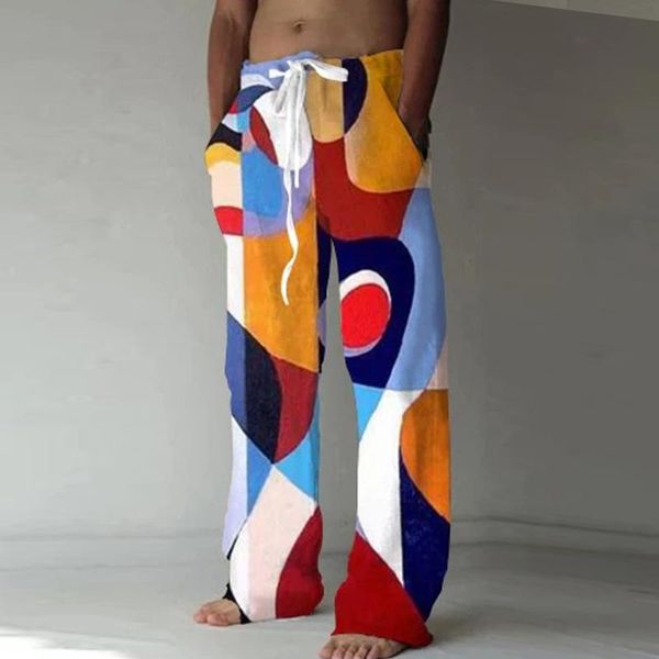 pants vintage digital printing loose trousers men drawstring mid waist casual pants 2023 spring fashion streetwear long pant for male, Black
pants vintage digital printing loose trousers men drawstring mid waist casual pants 2023 spring fashion streetwear long pant for male, Black