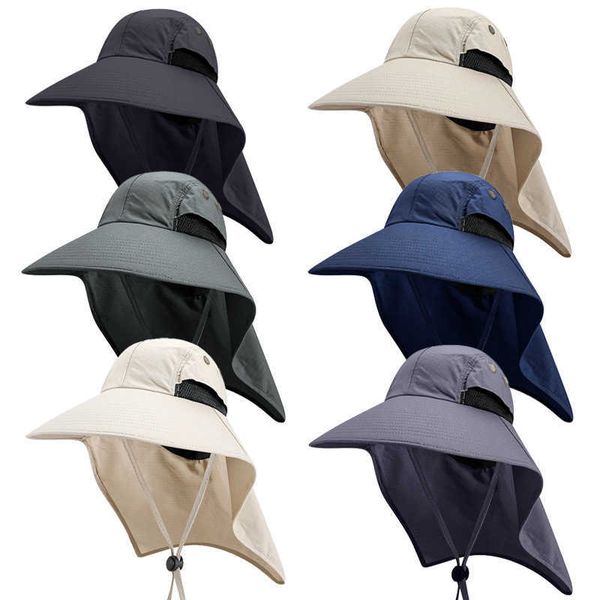 outdoor hats summer anti uv sun hats with neck flap women men wide brim bucket hats outdoor breathable hiking fishing hat male panama cap j2, Black;white
outdoor hats summer anti uv sun hats with neck flap women men wide brim bucket hats outdoor breathable hiking fishing hat male panama cap j2, Black;white